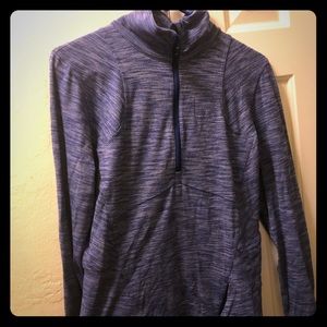 Blue Lululemon Size 10 1/4 zip